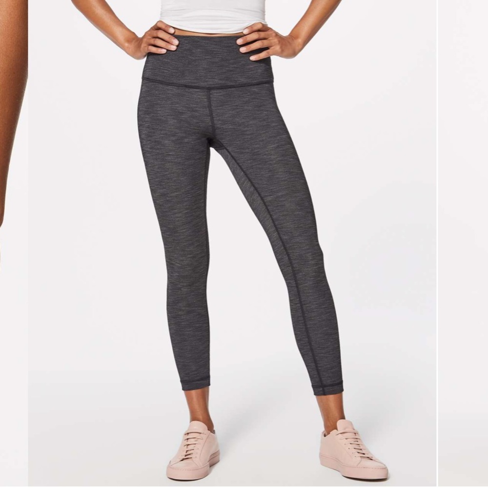 NWT Lululemon Wunder Under HR 7/8 Tight Grey USA 8